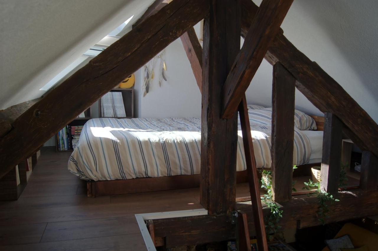 Apartamento Le Perchoir De St-Antoine - Centre Historique D'Honfleur Avec Vue Sur Le Port, Netflix, Jeux, Vinyles Exterior foto