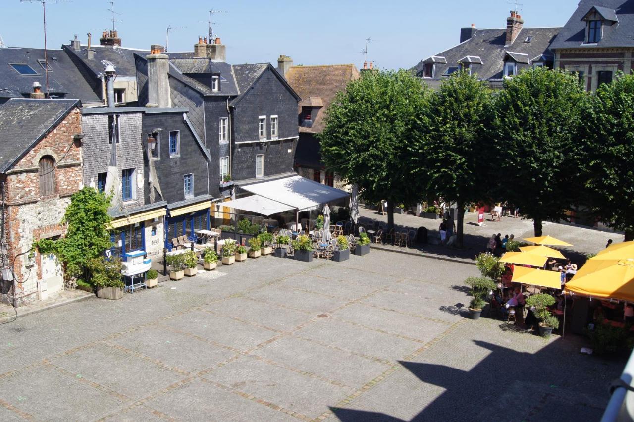 Apartamento Le Perchoir De St-Antoine - Centre Historique D'Honfleur Avec Vue Sur Le Port, Netflix, Jeux, Vinyles Exterior foto